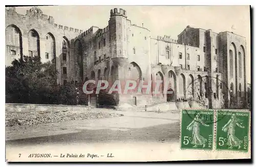 Cartes postales Avignon (Vaucluse) Le Palais des Papes