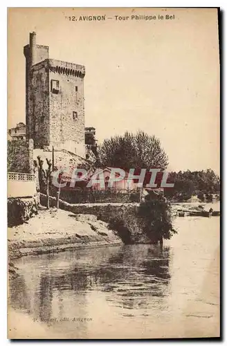 Cartes postales Avignon Tour Philippe le Bel