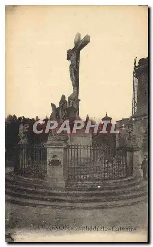 Cartes postales Avignon Cathedrale Calvaire