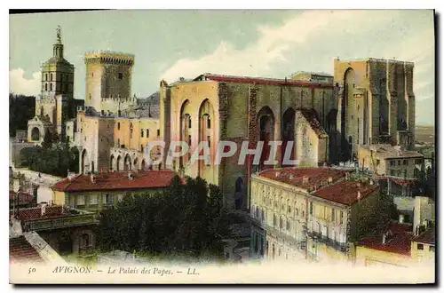 Cartes postales Avignon le palais des Papes