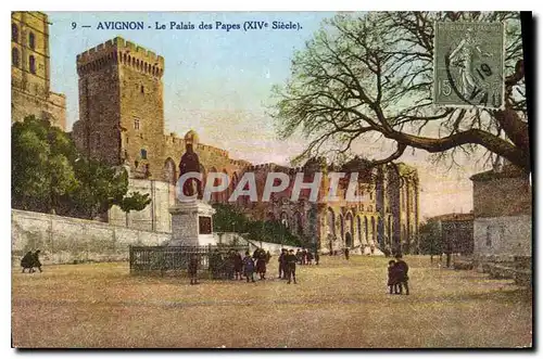 Cartes postales Avignon le palais des Papes XIV siecle