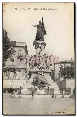 Ansichtskarte AK Avignon Monument du Centenaire