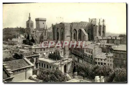 Ansichtskarte AK Avignon le palais des Papes Cote Sud Ouest