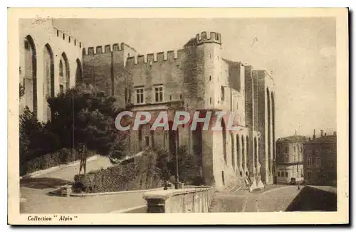 Cartes postales Avignon Facade principale du palais des Papes