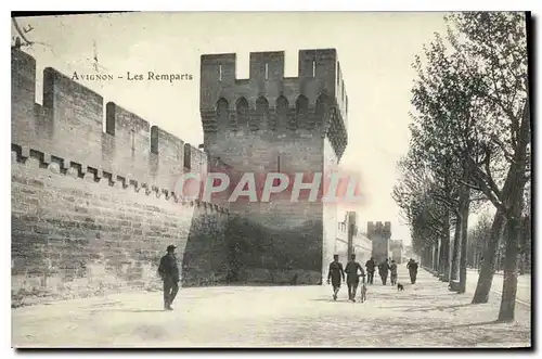 Cartes postales Avignon les Remparts