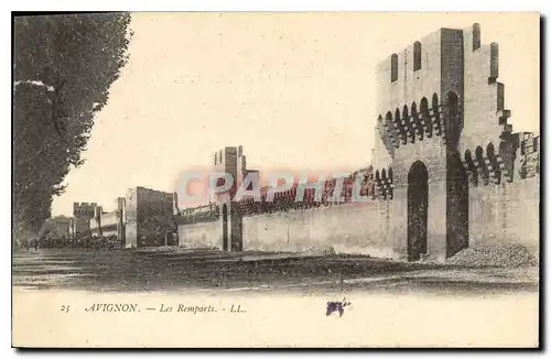 Cartes postales Avignon les Remparts