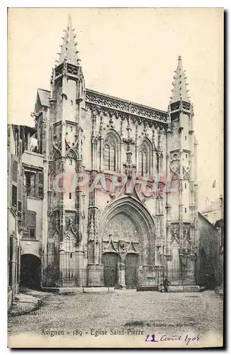 Cartes postales Avignon Eglise Saint Pierre