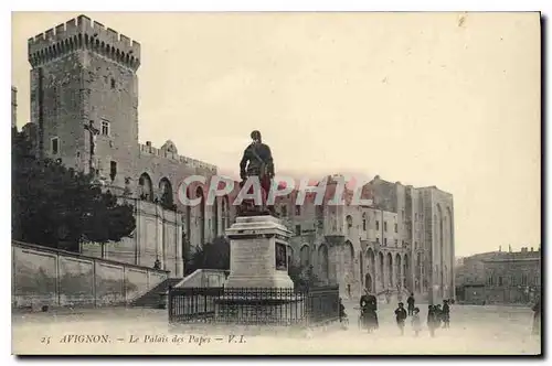 Cartes postales Avignon le palais des Papes