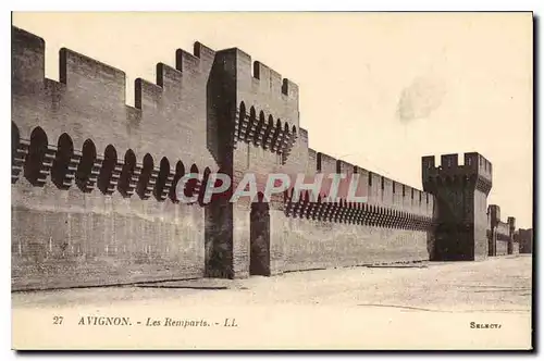 Cartes postales Avignon les Remparts