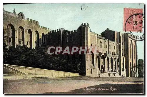 Cartes postales Avignon le palais des Papes