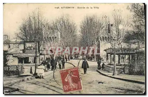 Cartes postales Avignon entree de la Ville
