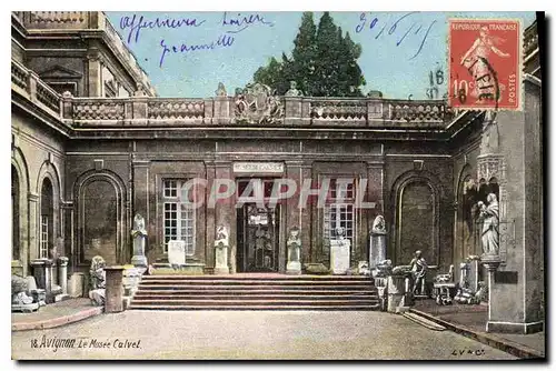 Cartes postales Avignon le Musee Calvet