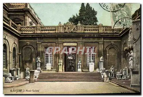 Cartes postales Avignon le Musee Calvet