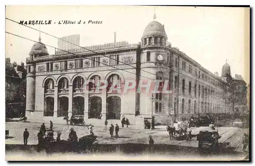 Ansichtskarte AK Marseille l'hotel des Postes