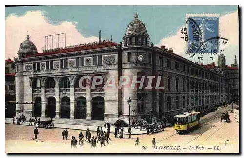 Cartes postales Marseille la Poste