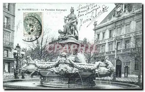 Cartes postales Marseille la fontaine Estrangin