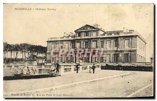 Cartes postales Marseille Chateau Borely