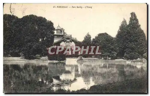 Cartes postales Marseille Parc Borely l'Etang