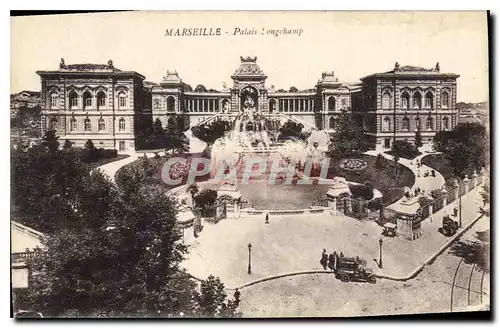 Cartes postales Marseille Palais Longchamp