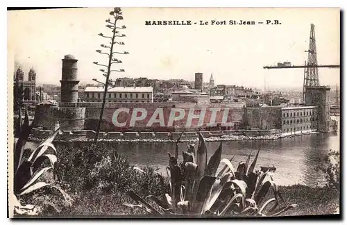 Cartes postales Marseille le Fort St Jean