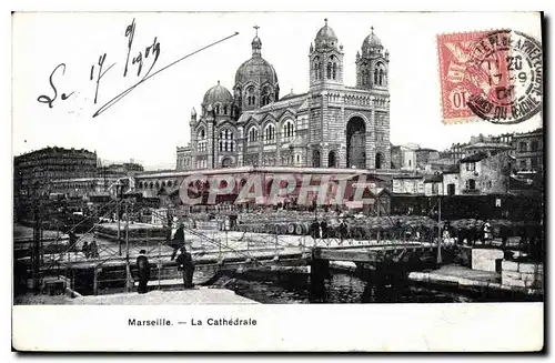 Cartes postales Marseille la Cathedrale