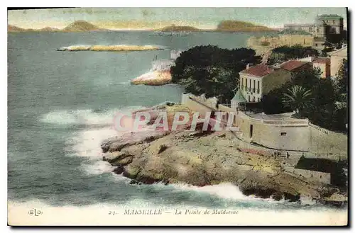 Ansichtskarte AK Marseille la Pointe de Maldorme