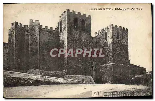 Cartes postales Marseille Abbaye St Victor