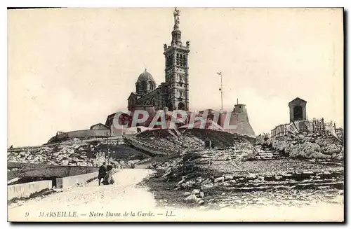 Cartes postales Marseille Notre Dame de la Garde