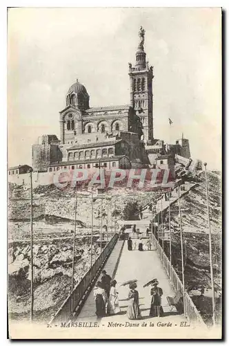 Cartes postales Marseille Notre Dame de la Garde