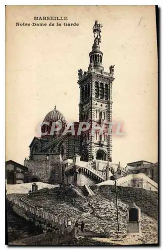 Cartes postales Marseille Notre Dame de la Garde