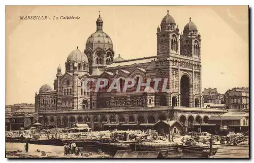 Cartes postales Marseille La Cathedrale