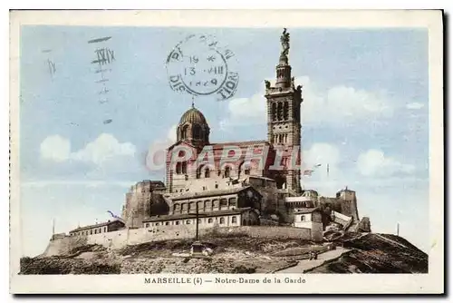 Cartes postales Marseille Notre Dame de la Garde