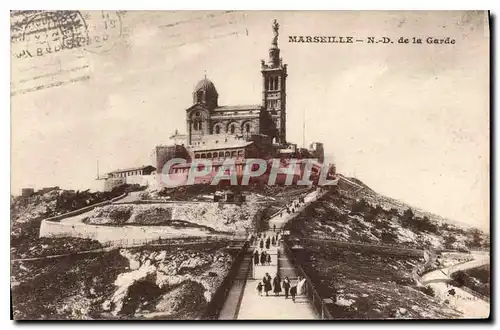 Cartes postales Marseille N D de la Garde