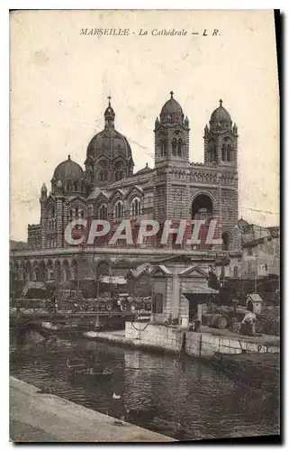 Cartes postales Marseille La cathedrale