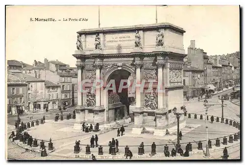 Cartes postales Marseille La Porte d'Aix