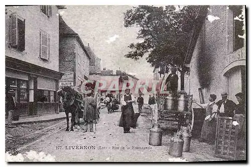 REPRO Livernon Lot Rue de la Fromagerie