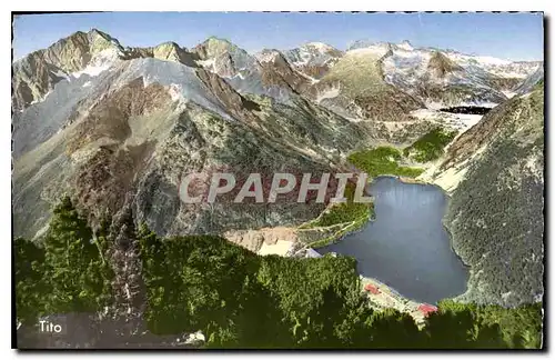 Ansichtskarte AK Valle d'Aure Lac d'Oredon