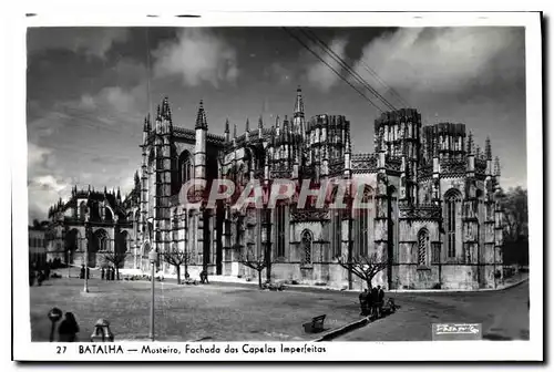 Cartes postales moderne Batalha Mosteiro Fachada das Capelas Imperfeitas
