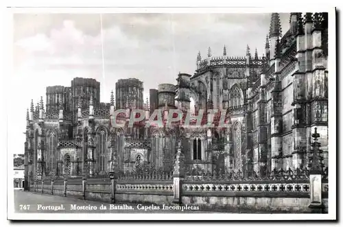 Cartes postales moderne Portugal Mosteiro da Batalha Capelas Incompletas