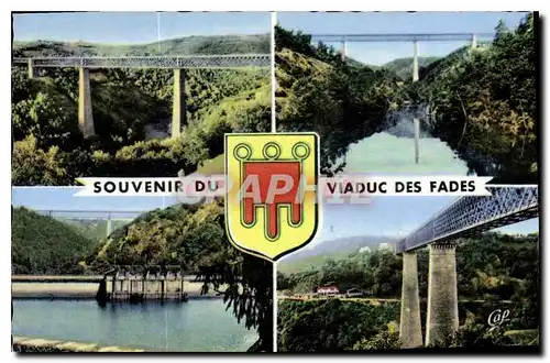 Cartes postales moderne Les Fades le Barrage et le Viaduc le Geant d'Europe