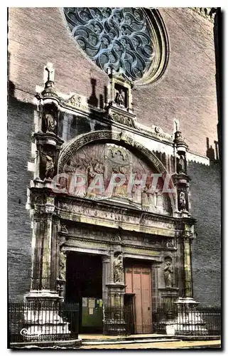 Cartes postales Toulouse Hte Garonne Entree de l'eglise de Notre Dame de Dalbade XVI S