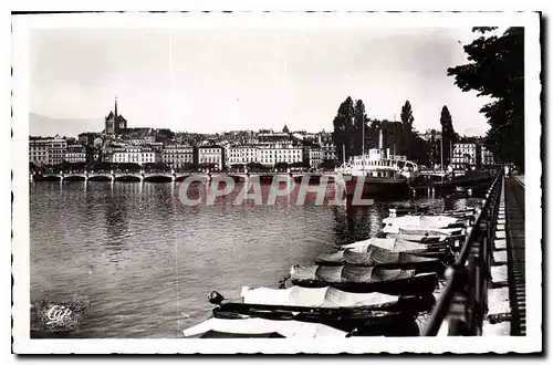 Ansichtskarte AK Geneve Vue generale vers la Cathedrale