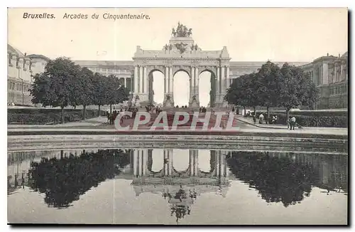 Cartes postales Bruxelles Arcades du Cinquantenaire