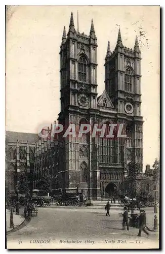 Cartes postales London Westminster Abbey Nord West