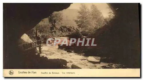 Cartes postales Grottes de Han Vue interieure