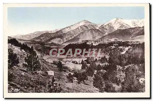 Cartes postales Citadelle de Mont Louis Pyr Or et Chaine des Pyrenees