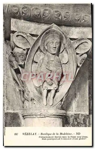 Cartes postales Vezelay Basilique de la Madeleine