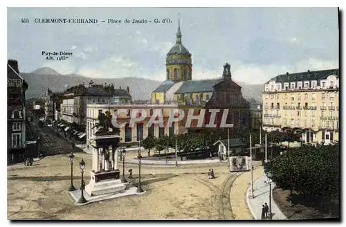 Cartes postales Clermont Ferrand Place de L\Jaude G d'O