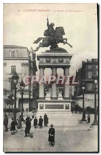 Cartes postales Clermont Ferrand La Statue de Vercingeorix