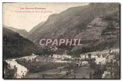 Ansichtskarte AK Les Hautes Pyrenees Vallee du Gedre et Gave de Gavarnie